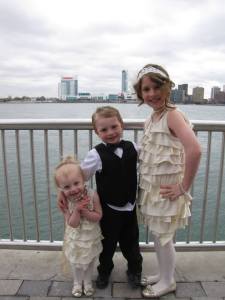 These kids were the best. I am so happy they were a part of the wedding.